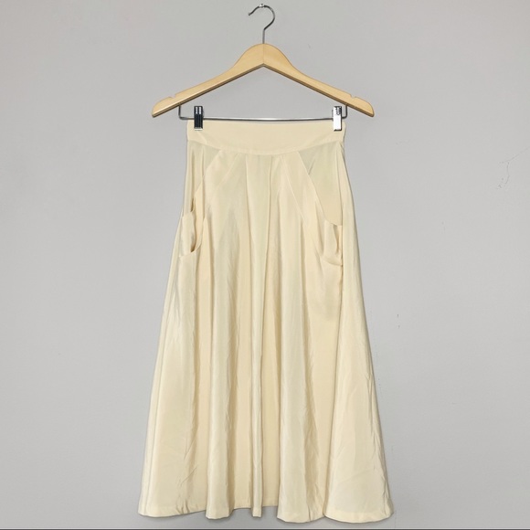Vintage Dresses & Skirts - Beautiful cream midi skirt Vintage Dresses & Skirts - Beautiful cream midi skirt